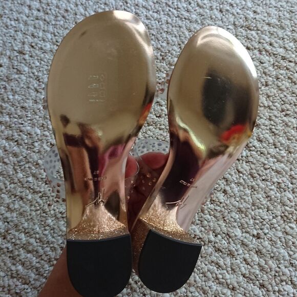 GIUSEPPE ZANOTTI Vinilie crystal-embellished PVC mules size 37 - Picture 7 of 10